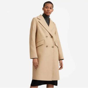 Like New Everlane Italian Rewool Overcoat